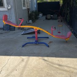 Teeter Totter That Spins