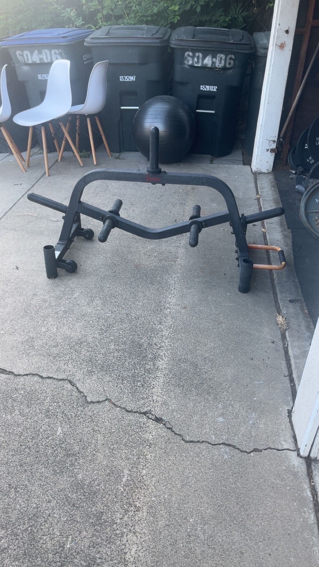 Weight Tree Rack With Bar Holders For Weights