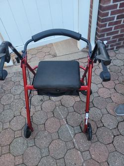 Drive* Medical Walker With Seat And Storage
