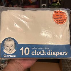 CLOTH DIAPERS
