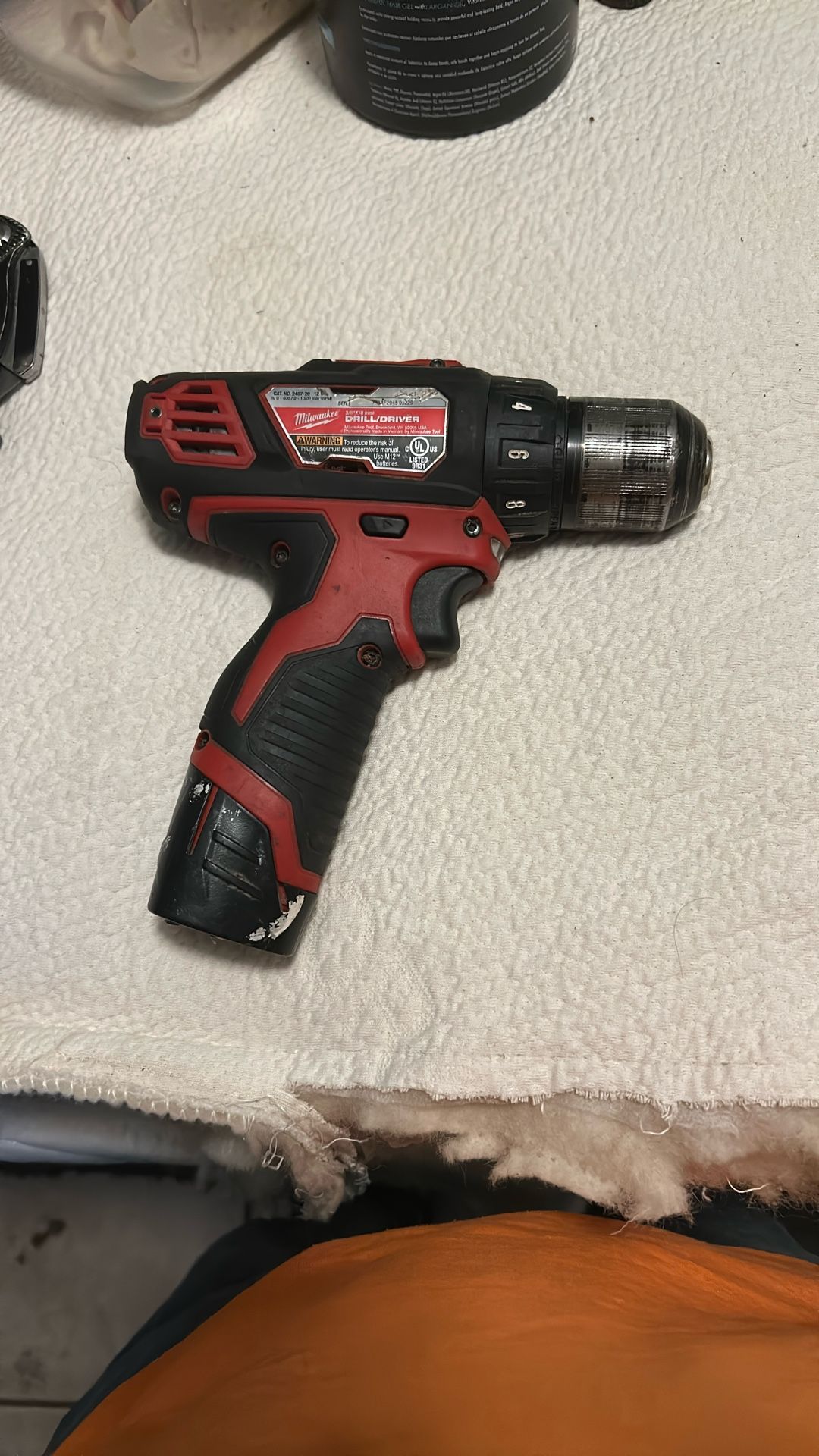 12 Volt Milwaukee Drill Driver