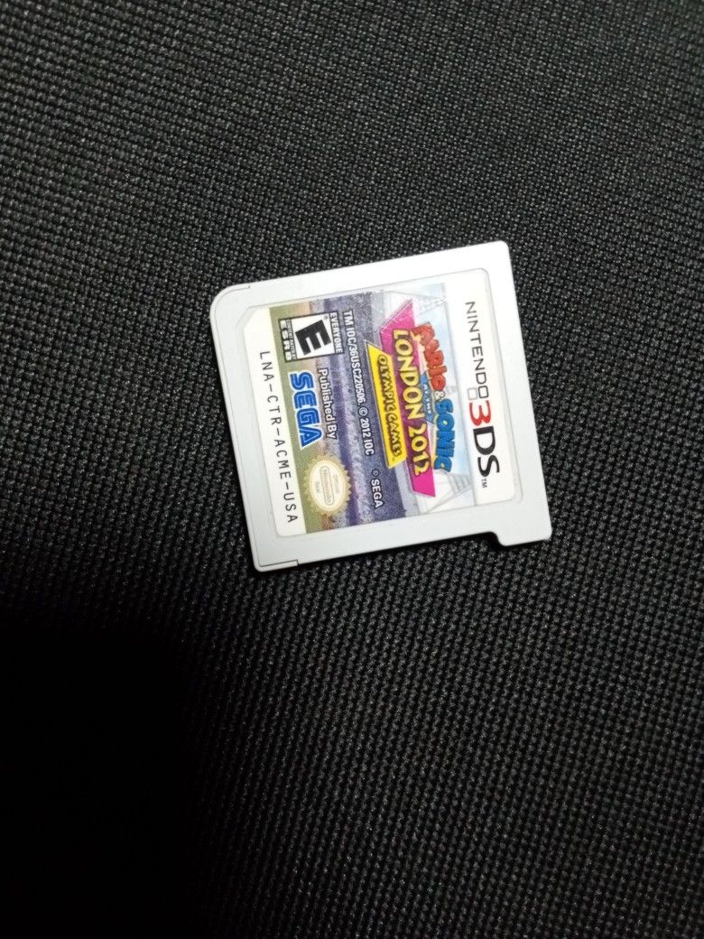 Nintendo 3ds Mario & Sonic London 2012