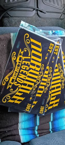 Custom License Plates Metal High Quality