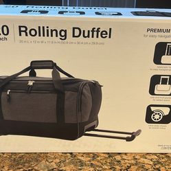 20 Inch Rolling Duffel 