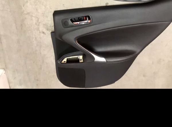 06-13 LEXUS IS250 IS350 INTERIOR DOOR PANEL REAR ONLY Door Panels OEM