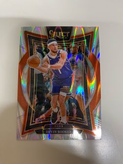 Devin Booker 2024-25 Panini Select Holo NBA Card