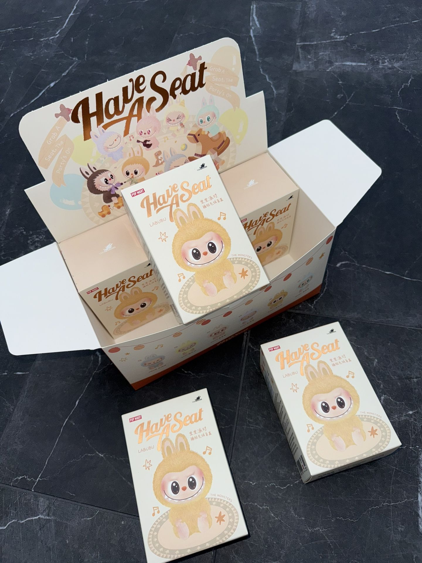 Have A Seat Series Labubu Authentic!