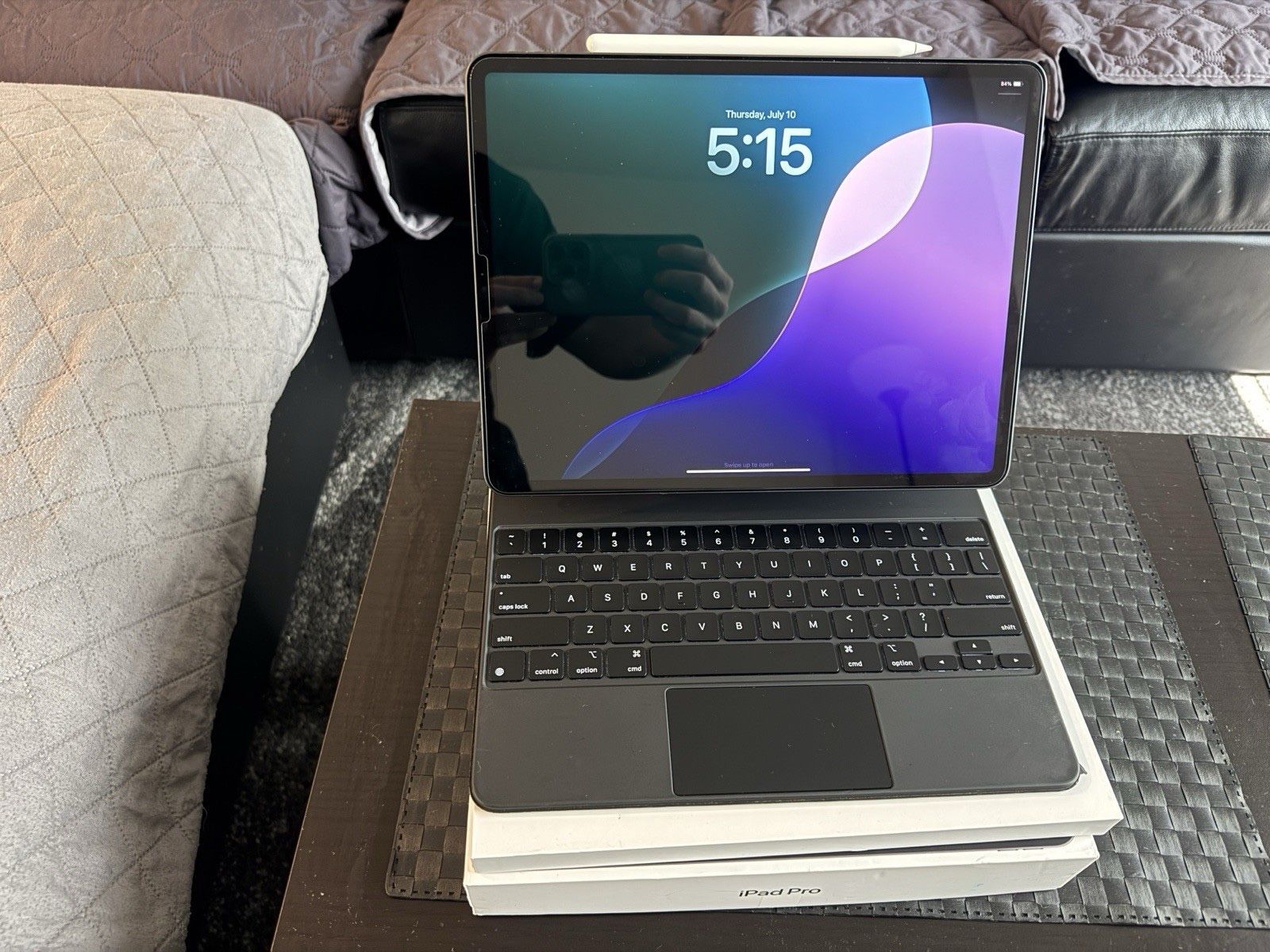 Apple iPad PRO 12.9 Space Gray M1 5th Gen 256GB WiFi + MAGIC KEYBOARD + PENCIL