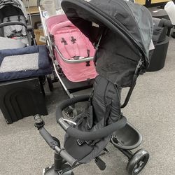 New INFANS Kids Tricycle, 6 in 1 Baby Trike Toddler Bike with Reversible Seat, Adjustable Push Handl