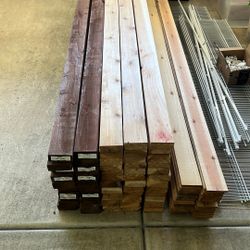 2"x4"x8' Lumber - Cedar; Pressure Treated; Fascia 