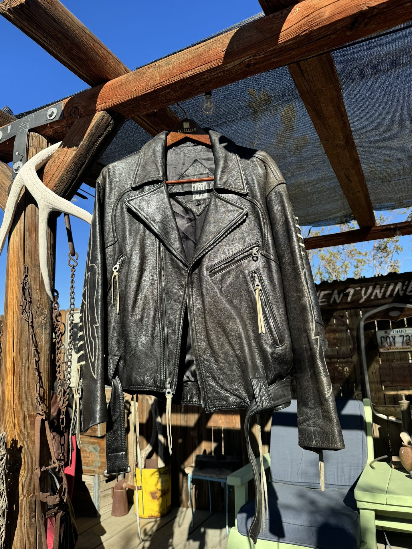 Michael Hoban North Beach Vintage 44 Men’s Leather Jacket