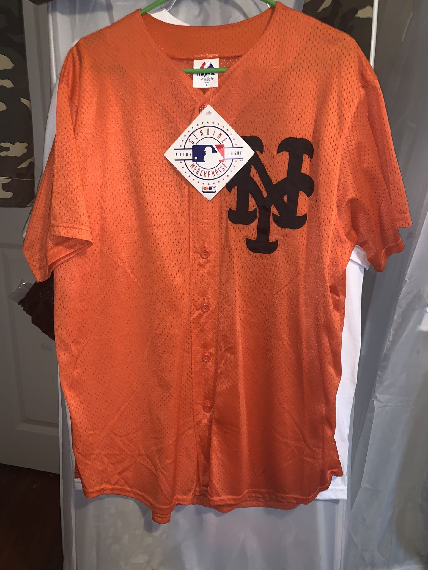 New York Mets Majestic Jersey Large