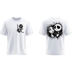 Jack and sally t shirt and hoodie