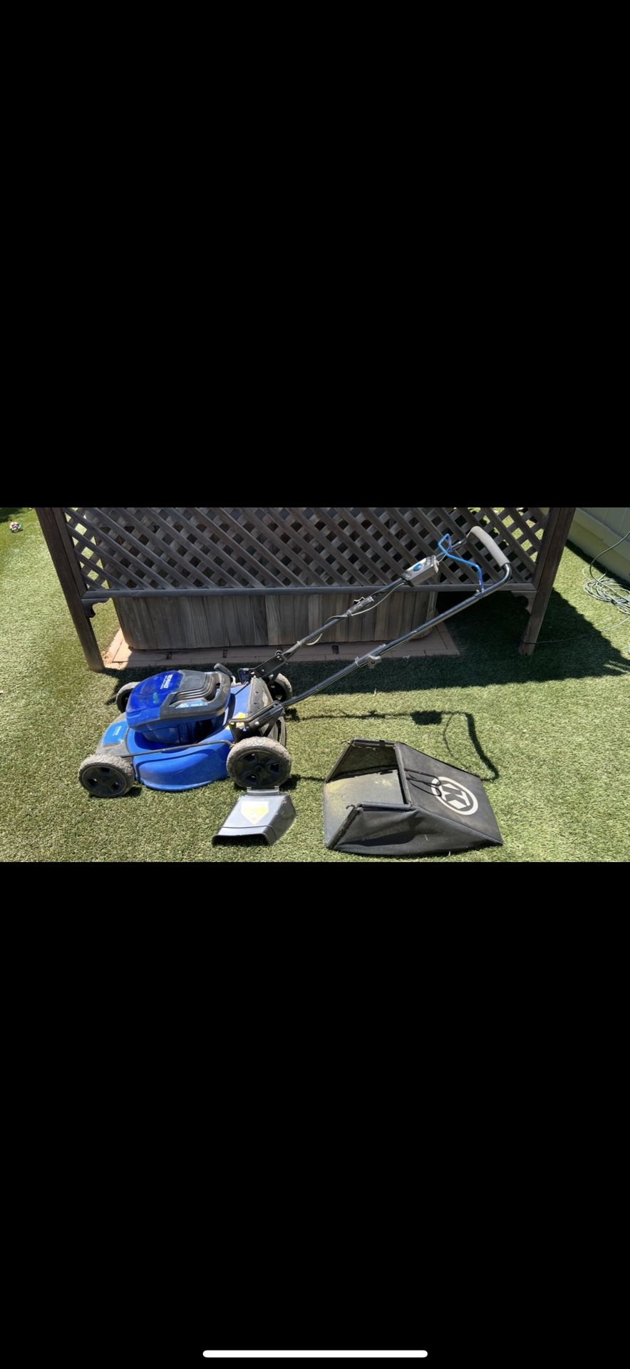 Lawn Mower & Leaf Blower Set
