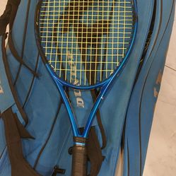 Tennis Racket! New Blue Dunlop 