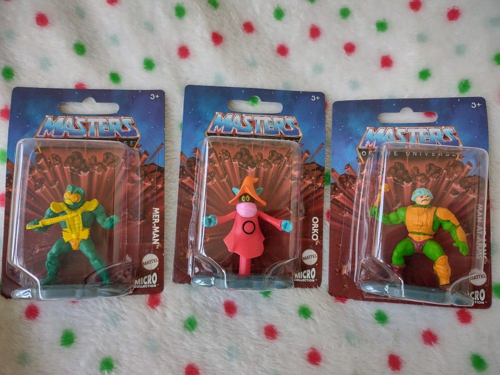 Masters Of The Universe Micro Collection Mattel Lot