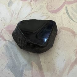 Worry Stone / Obsidian / Apache Tears