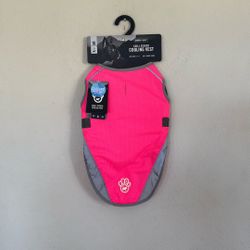 New With Tags Canada Pooch Dog 16” Pet Pink 17 - 25 Pound Lb Chill Seeker Summer Cooling Vest Shirt