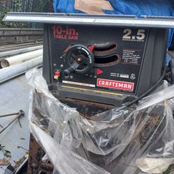 10 In Table Saw 