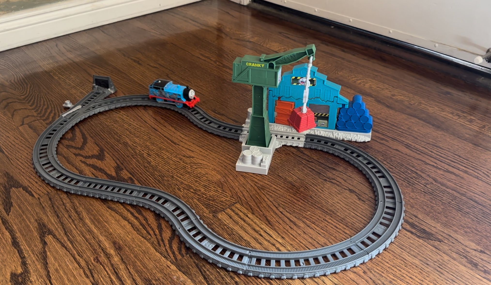Thomas And Friends Track Master Demolition At The Docks Set