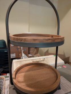 2 Tiered Server or Bathroom Organizer