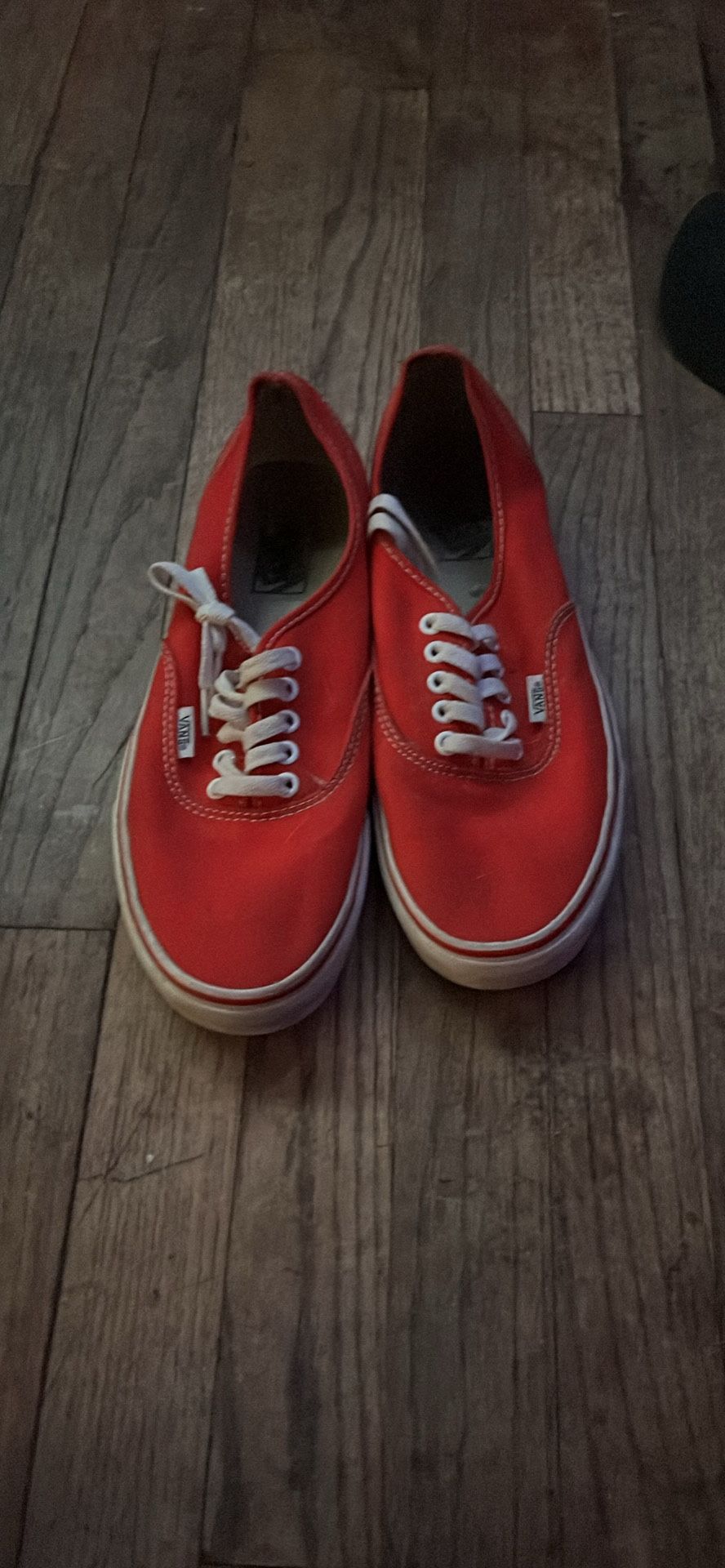 Red Vans (9.5)