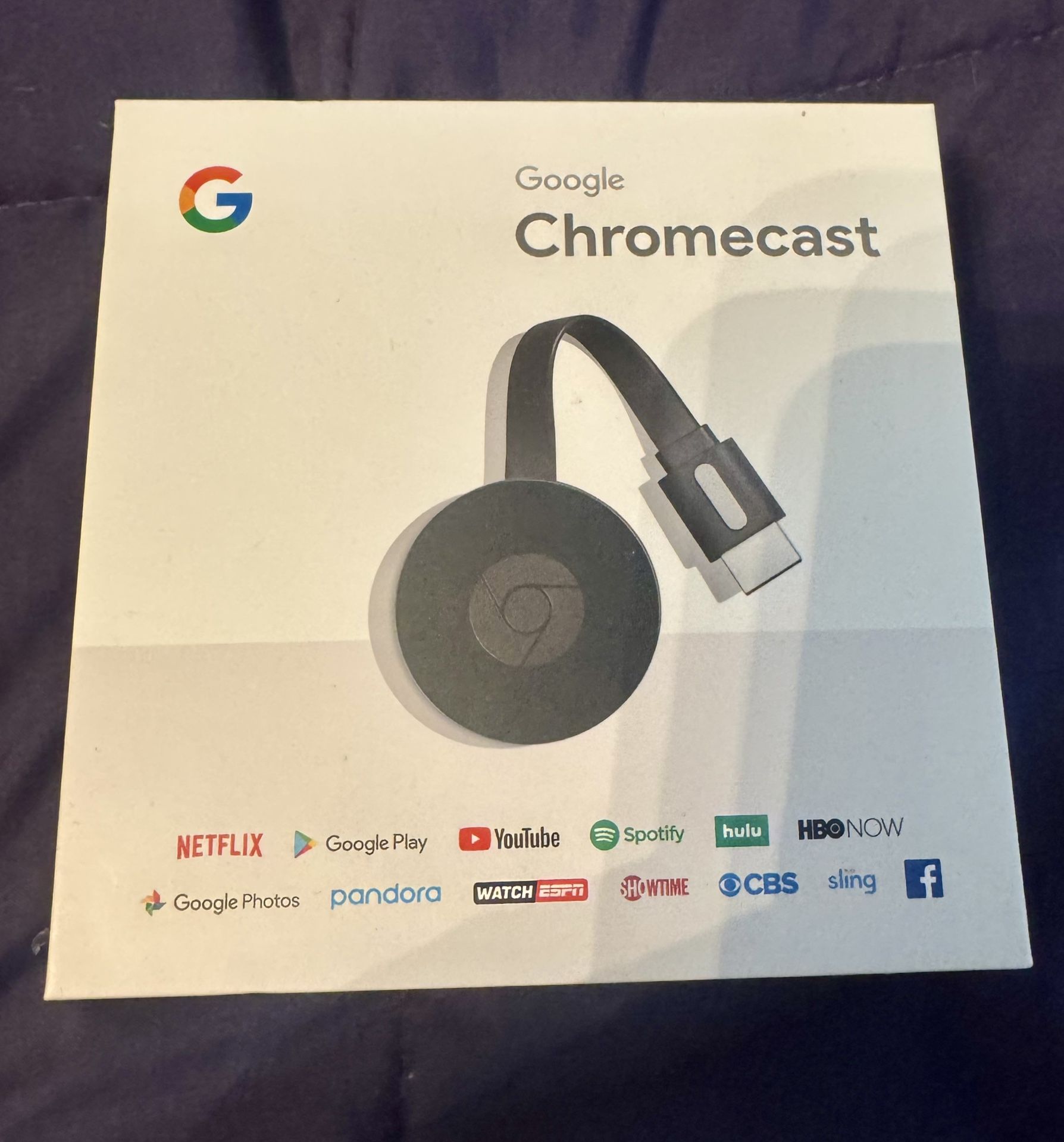 Google Chromecast (2nd Generation) HD Media Streamer - Black (GA3A00097-A03-Z01)