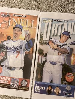 ⚾️ SET 2026 Dodgers Los Angeles Times/California Post