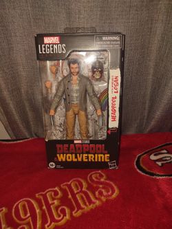 Marvel Legends Deadpool&Wolverine Head Pull With Logan