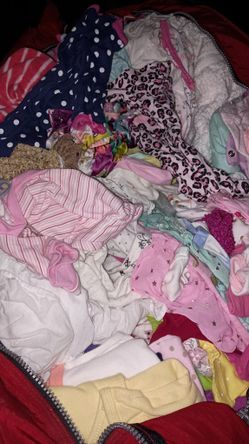 Baby Girl Clothes 0-9 Months