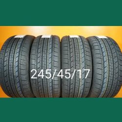 4 New Tires  245/45/17 $ 360  Llantas Nuevas