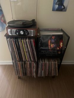 Record Player Stand - Vinyl Holder