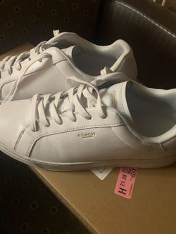 Coach tennis shoes like new