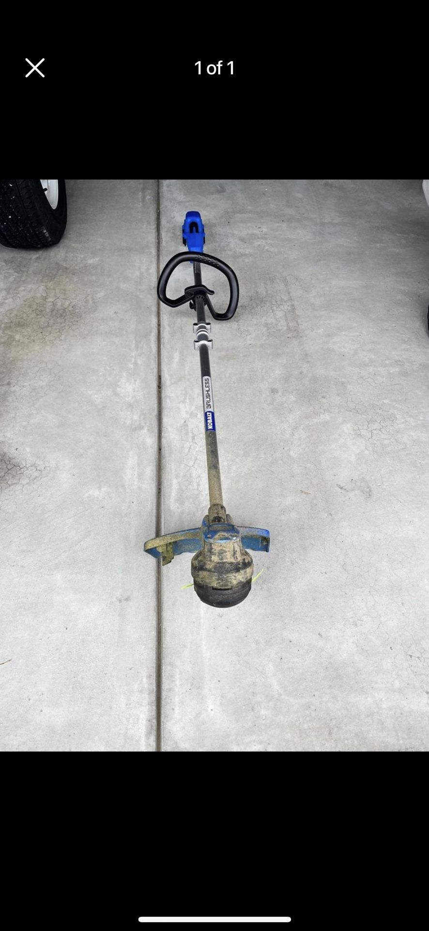 Kobalt 24 Volt Brushless 14-inch Straight Battery String Trimmer