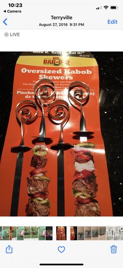 Kabob skewers. Brand new. Never opened.