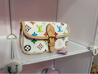 LV inspired Multicolored Monogram Handbag