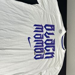 Nike “Black Mamba” T-Shirt White Kobe Bryant Tribute Tee