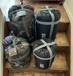 Brand New Solid Black Or Solid Blue ; Sleeping Bags ; 1 For $25.00