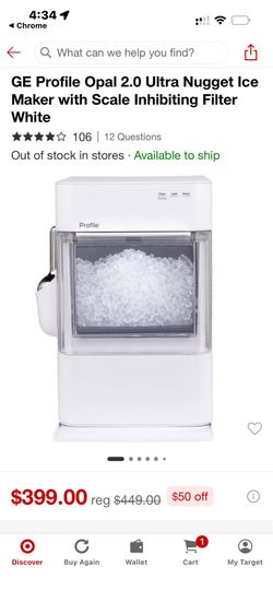 Opal ice nugget 2.0 GE profile