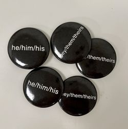 Pronoun Pins