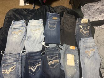 Salvage and BKE buckle jeans