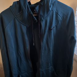 Nike dri-fit zip up 
