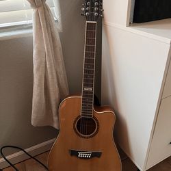 tagima teq-8 12 string guitar PICKUP ONLY CASH ONLY