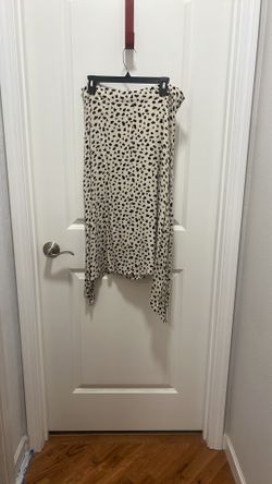 Leopard print midi Skirt