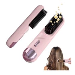 Hair brush portable