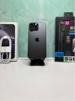 iPhone 16 Pro Max 256GB Unlocked - Clean Condition (Free Accessories)