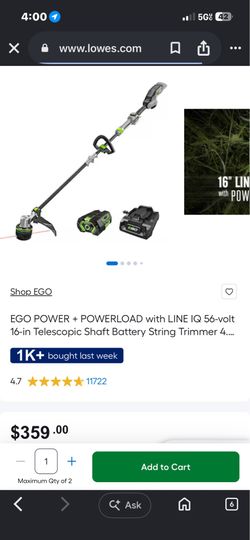 Eco power weed eater