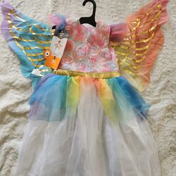 Unicorn Dress Light Up Costume With Wings
