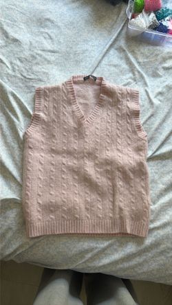 pink brandy melville sweater vest size S/M