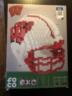 Lego FOCO Wisconsin Football Helmet